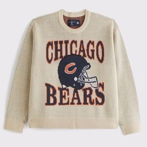 Abercrombie Chicago Bears Crew Sweater